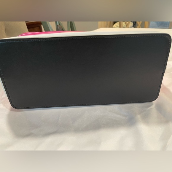 NWT | 100% Nappa Leather City Tote | Retro Summer Stripe - Picture 10 of 10